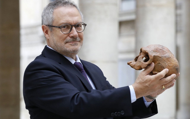 Jean-Jacques Hublin, autor del estudio y descubridor de los fósiles