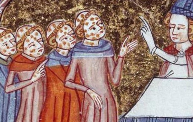 Leprosos en la Edad Media