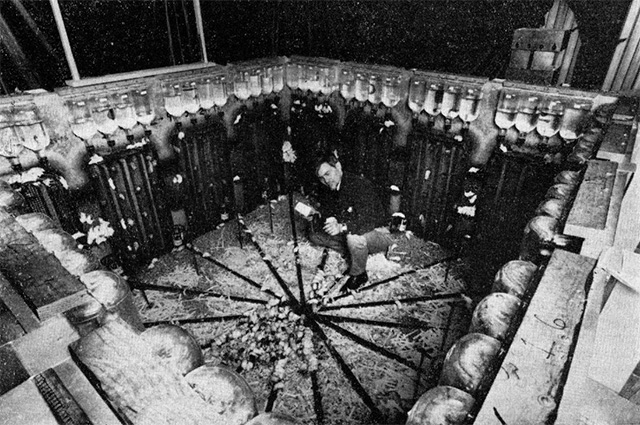 Recinto del experimento de ratones