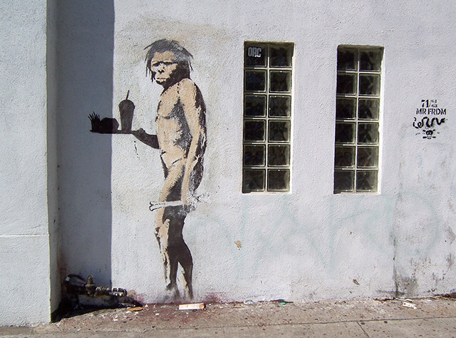 Cavernícola de Bansky