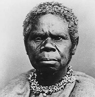 Truganini en 1866, a los 54 años