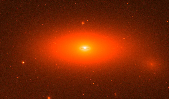 El agujero negro mas grande NGC 1277