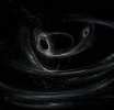 Un agujero negro arrojado por ondas gravitacionales