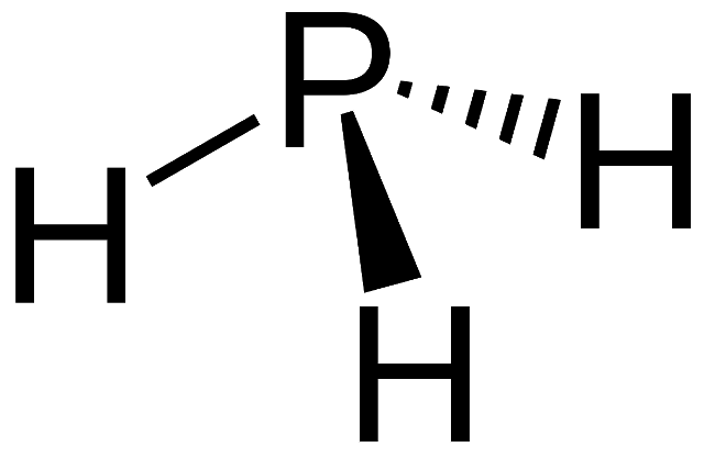 Molécula de fosfano