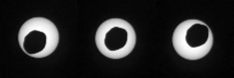 Fobos eclipse sol