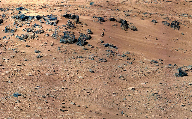 Marte Nido de rocas