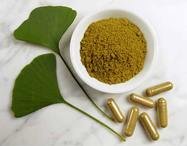 Suplemento de Ginkgo biloba