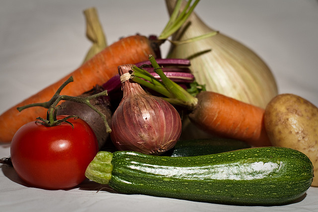 Vegetales frescos